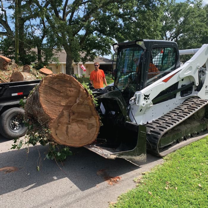 Hurricane cleanup in Biloxi